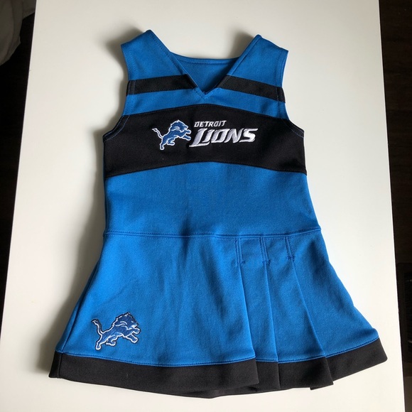 18 M Girls: Detroit Lions Dress - Picture 1 of 5